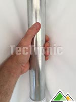 Stevige buizen van gegalvaniseerd staal met een diameter van 50 mm