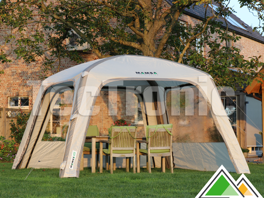 Opblaasbare partytent 3,6 x m | Makkelijk meegenomen & snel opgezet