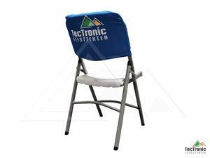 Bedrukte stoelhoes met logo TecTronic