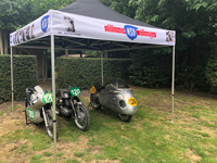 Afneembare volant (4 zijden) met opdruk voor NSU Classic Racing