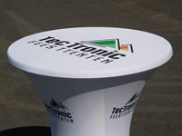 Stretchhoes met bedrukking