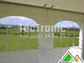 Zijwand met 2 grote boogramen