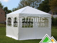 Set zijwanden voor campingtent 3x3 m