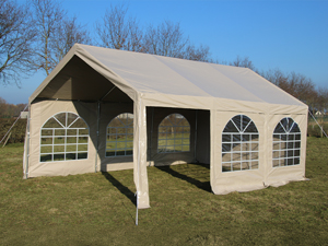 Professionele partytent te koop van 4x6 meter met 50mm buizenframe!