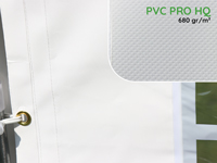 Stevige HQ (High Quality) zeilen 680 gr/m²