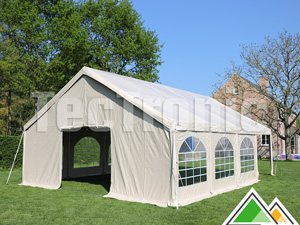 stout vervaldatum Wizard Partytent 6x8 | PVC Pro | Professionele PVC tent met gegalvaniseerde,  roestvrije buizen