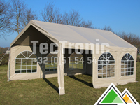 Stevige 5x8 partytent met pcv dak en zijwanden
