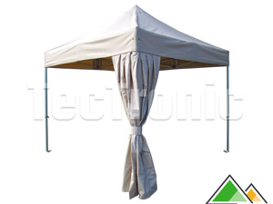 Hoekgordijn easy up tent