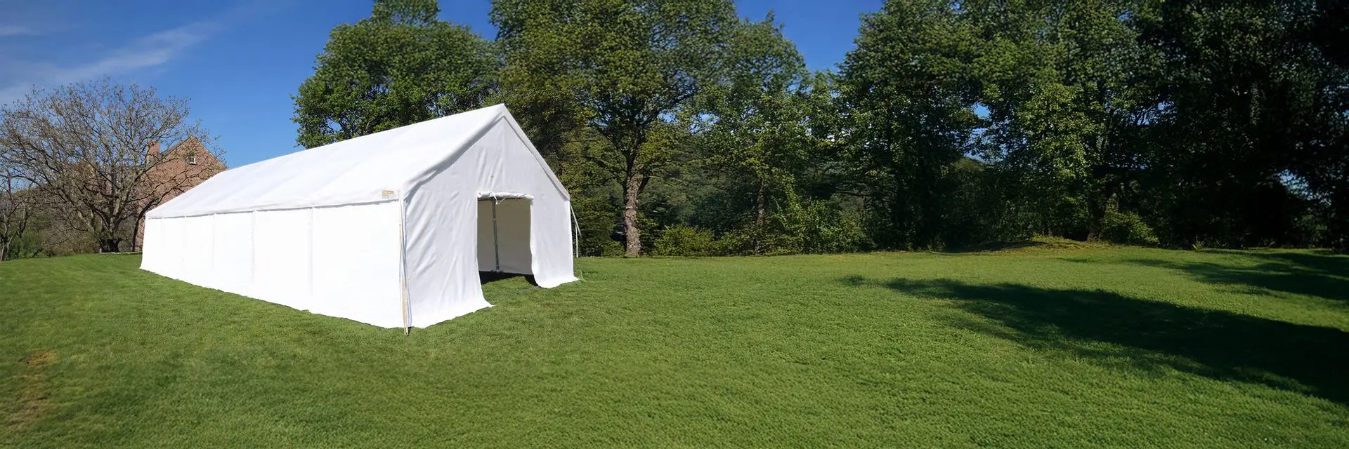 TecTronic Feesttenten witte opslagtent