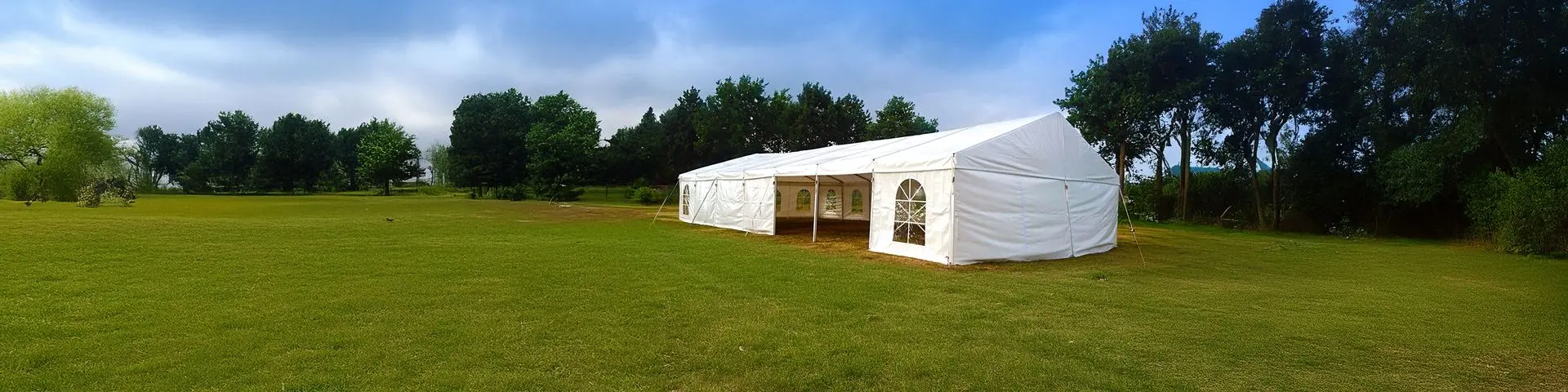 TecTronic Feesttenten kadertent met zijwanden