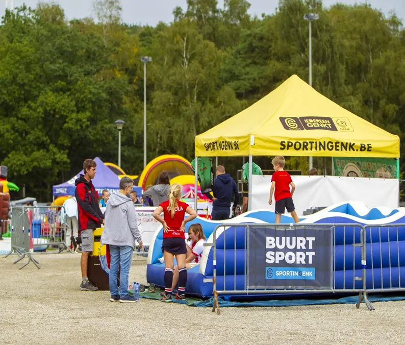 Sport Genk bedrukte vouwtent