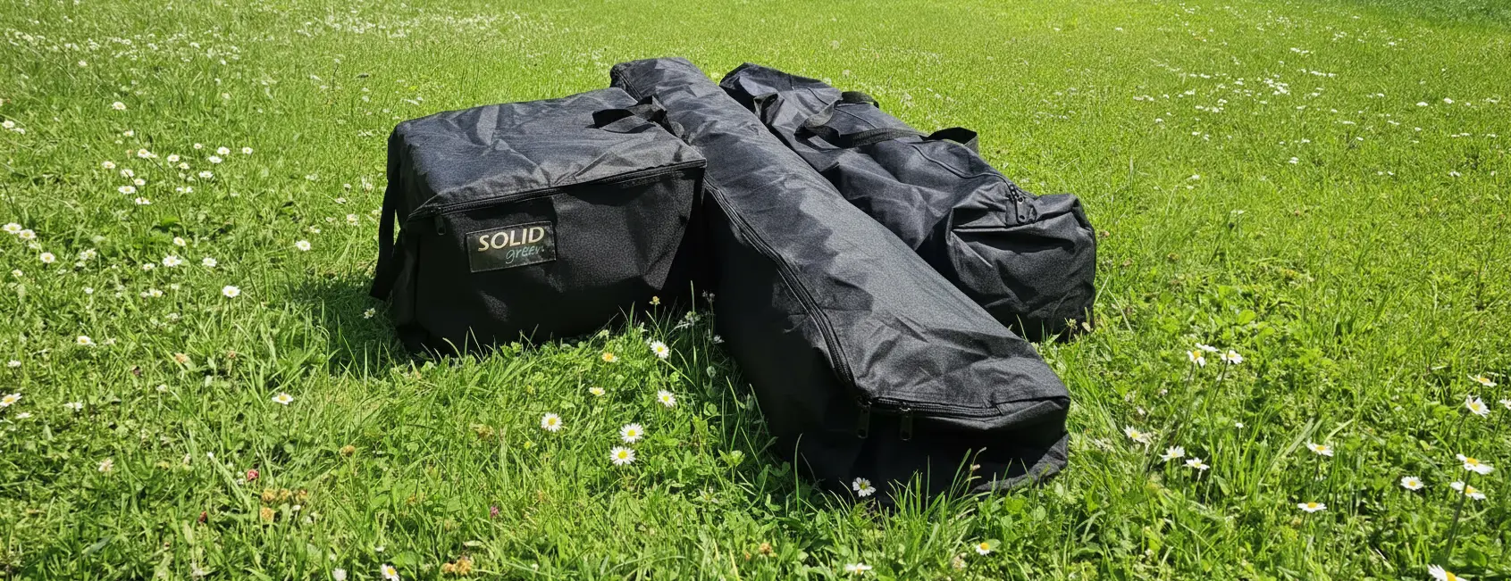 Draagtassenset voor feesttent