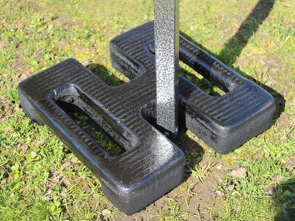 Verankerde plooitent 3x4,5 m Solid 30