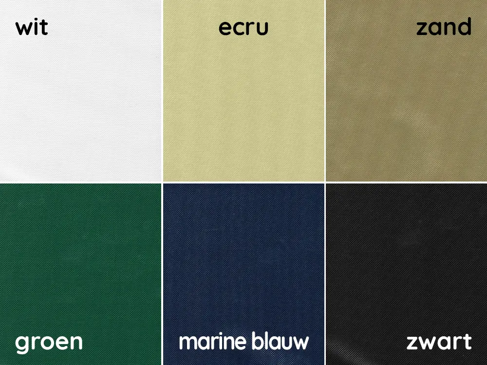 Vouwtent s30 s40 kleuren