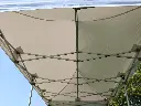 Vouwtent 4 x 8 m S50 pvc dakzeil op frame