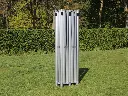 Vouwtent 4 x 8 m S50 pvc samengevouwen frame