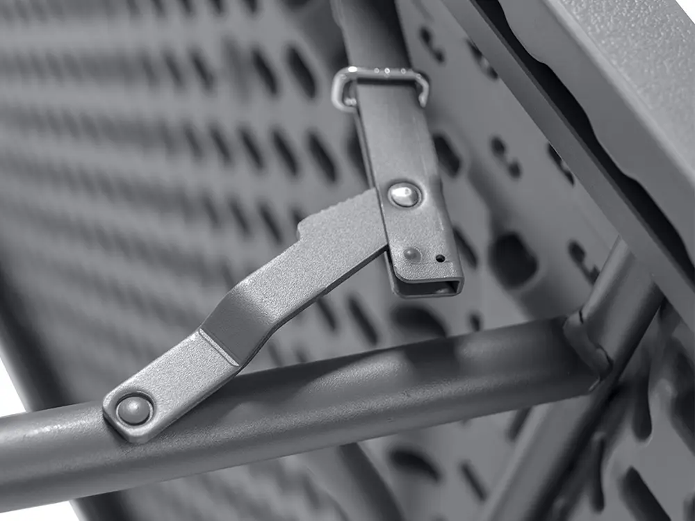 Inklapsysteem van tafels 120 en 150 cm