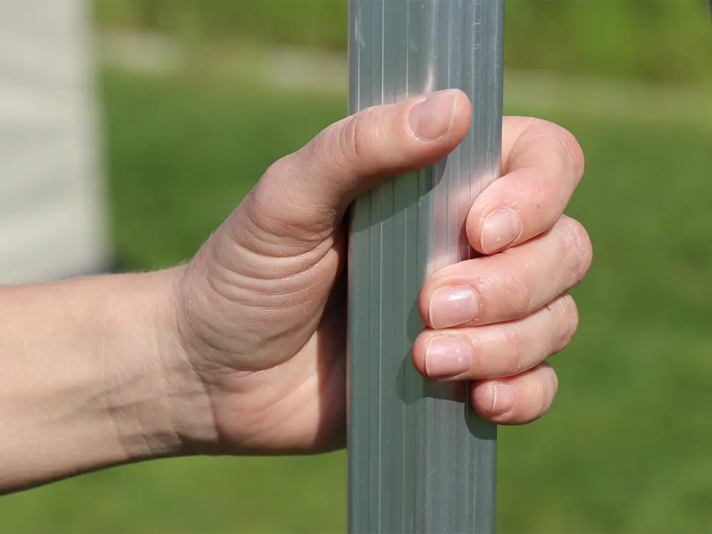 Zeskantige staanders Ø40 mm