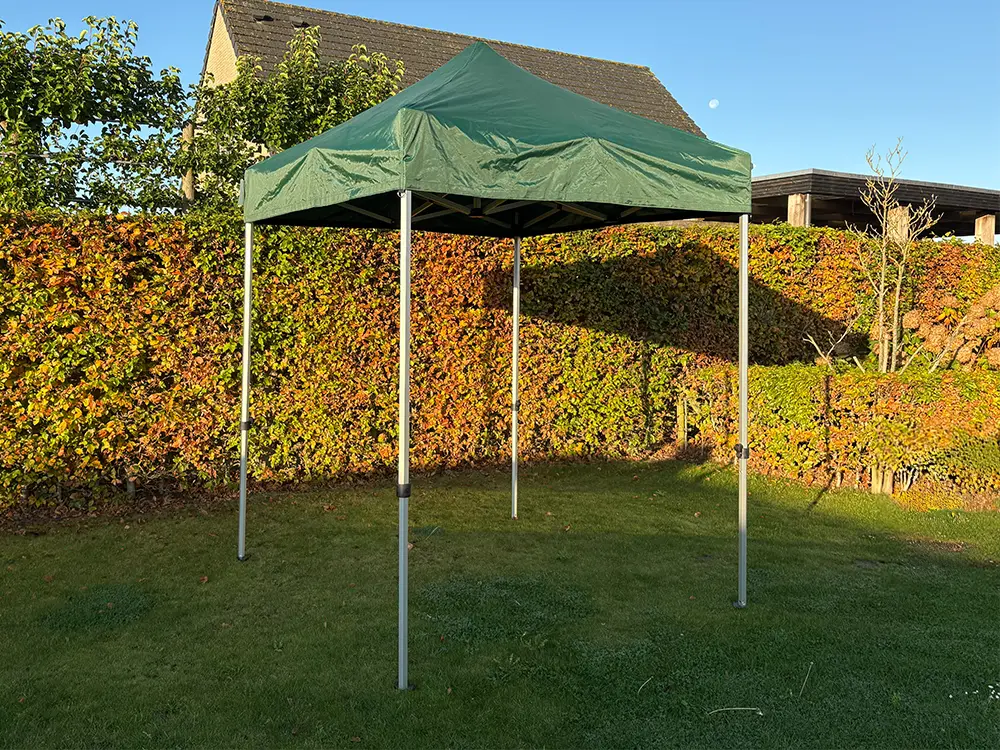 Groene pop-up vouwtent 2x2
