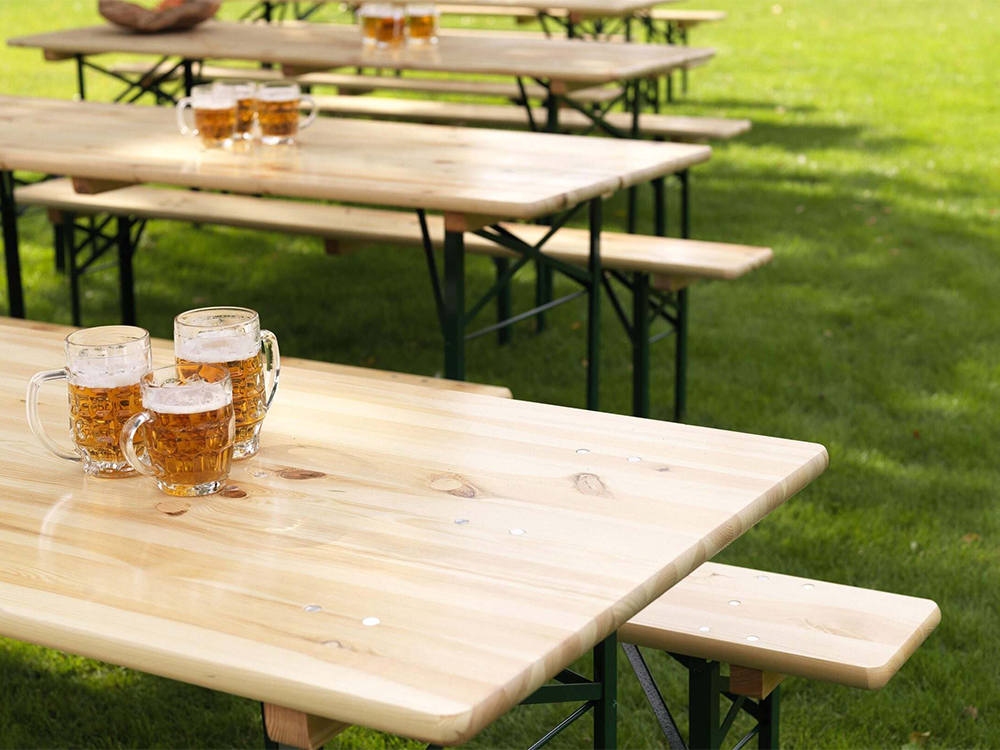 Stevig berkenhout voor binnen- en buitengebruik