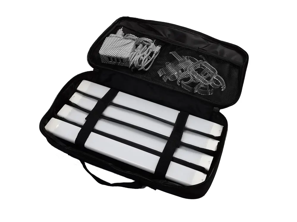 Overzichtelijke, praktische draagtas