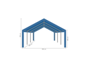 Partytent 5 x 6 m afmetingen