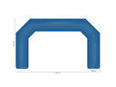 Inflatable arch Constant Air 7,9 x 4,7 x 1,2 m afmetingen