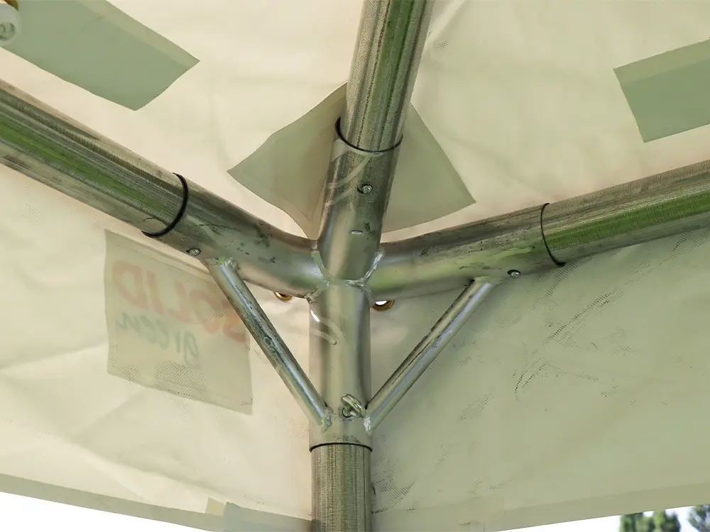 Gegalvaniseerde stalen koppelstukken Ø 54 mm