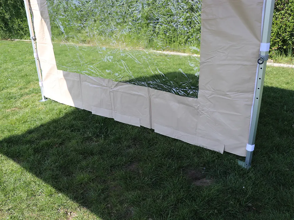 Sleuven onderaan voor optioneel grondframe