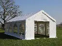 Partytent 4x8 pvc pro met complete zijwandenset