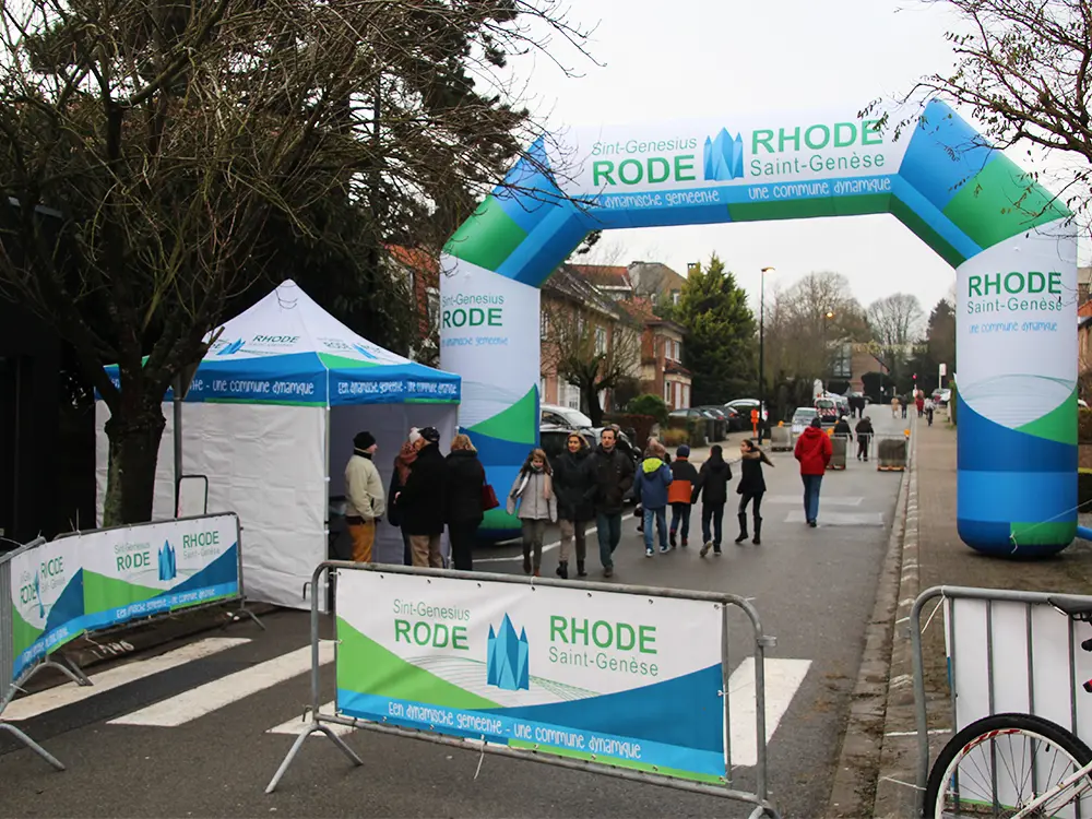 Aankomstboog van Sint-Genesius-Rode