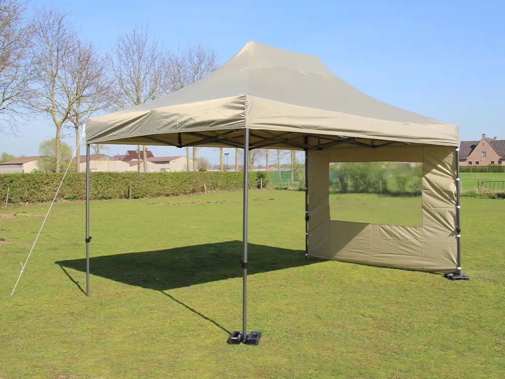 Vouwtent 3 x 4,5 m Solid 30 (Ecru)