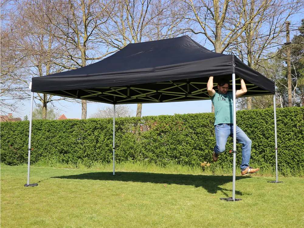 Vouwtent 3 x 4,5 m Solid 40 (Ecru)