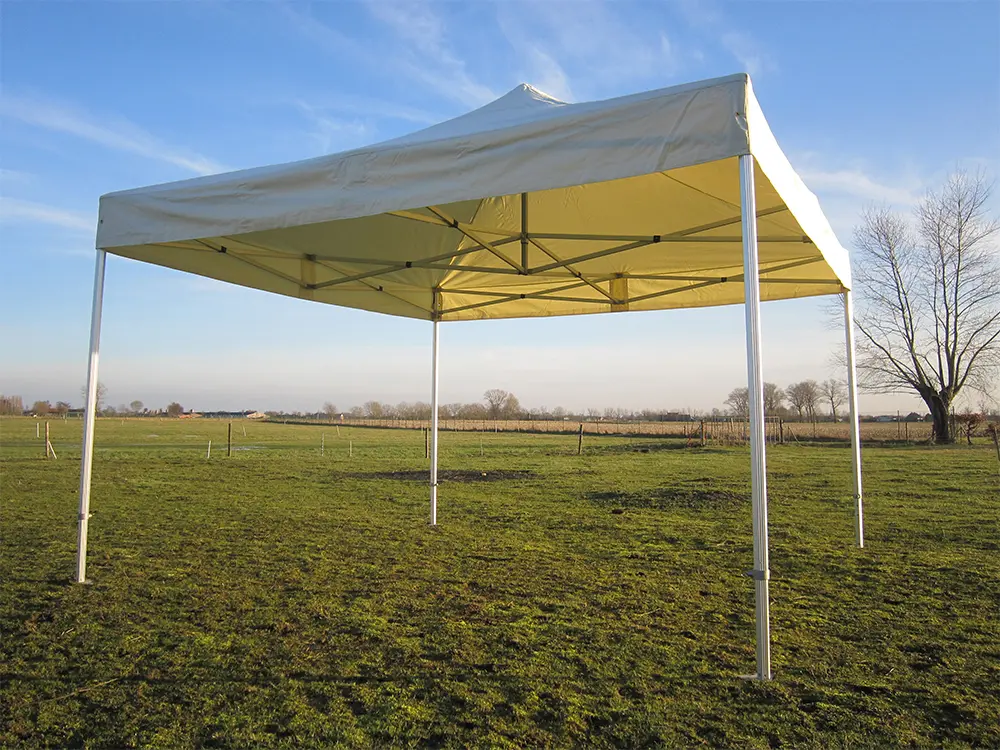 Einde reeks: vouwtent 3 x 3 m Solid 50 (zonder zijwanden)