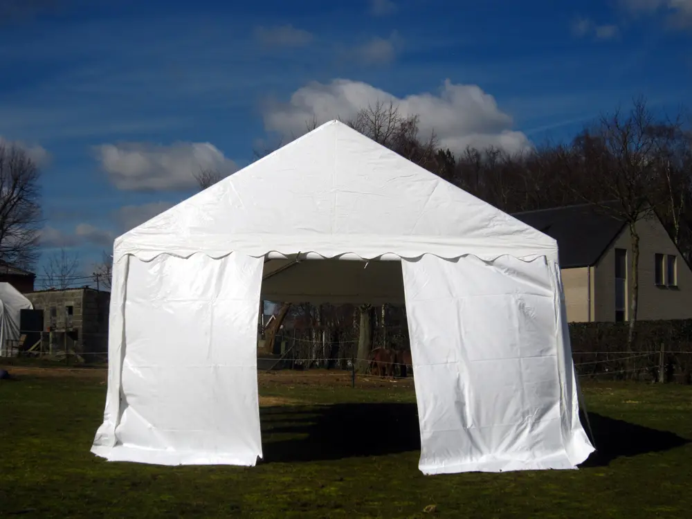 Onderdeel partytent: kopse zijwand 3 meter