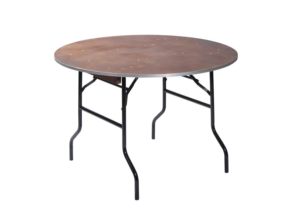 Ronde klaptafel - hout