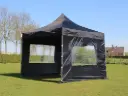 Tweedehands: vouwtent 3 x 3 m Solid 30 zwart