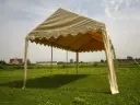 Einde reeks: partytent 5 x 10 m pvc basic beige