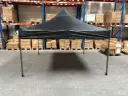 Tweedehands: vouwtent 3 x 3 m Solid 30 zwart