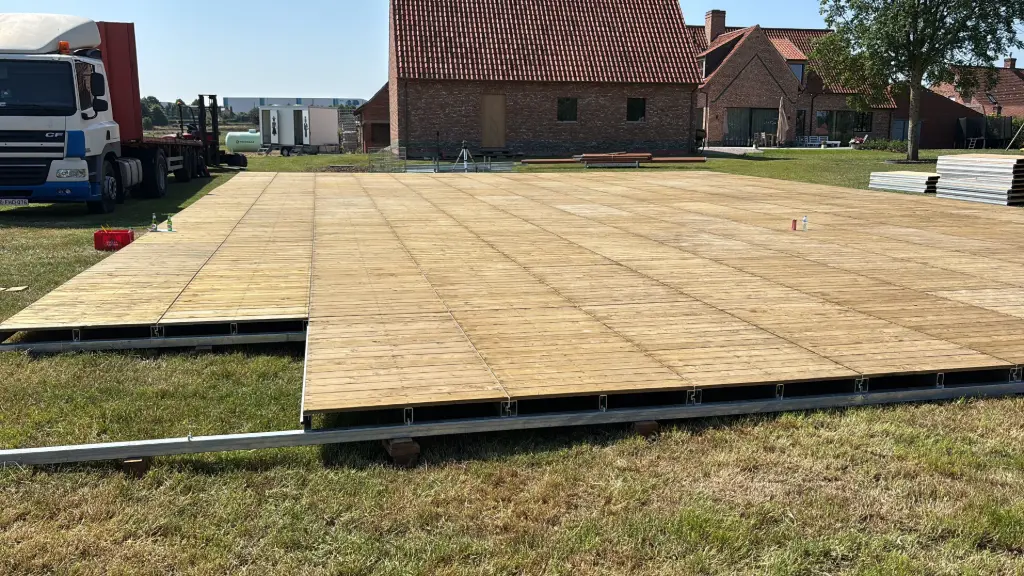 Houten cassettevloer