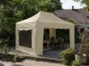 Tweedehands: vouwtent 3 x 4,5 m Solid 50 beige