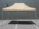 Tweedehands: vouwtent 3 x 4,5 m Solid 40 zand