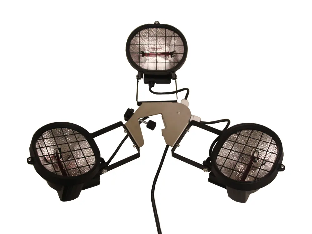 Vouwtent 3-head verwarming infrarood