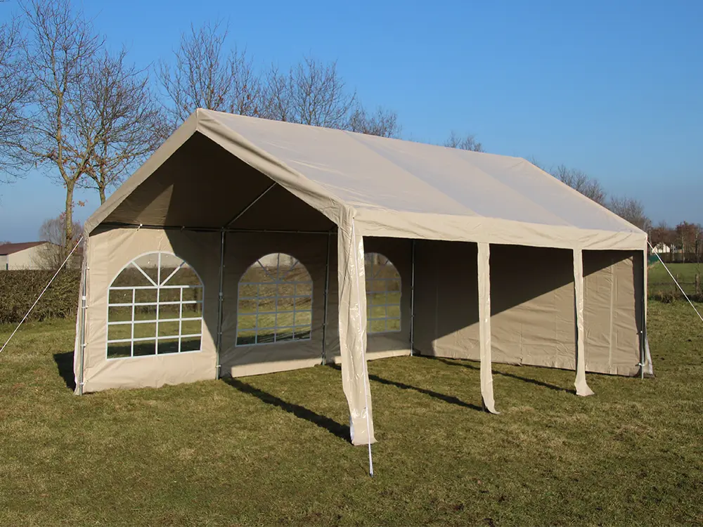 Partytent 4 x 10 m pvc pro 50 (Wit)