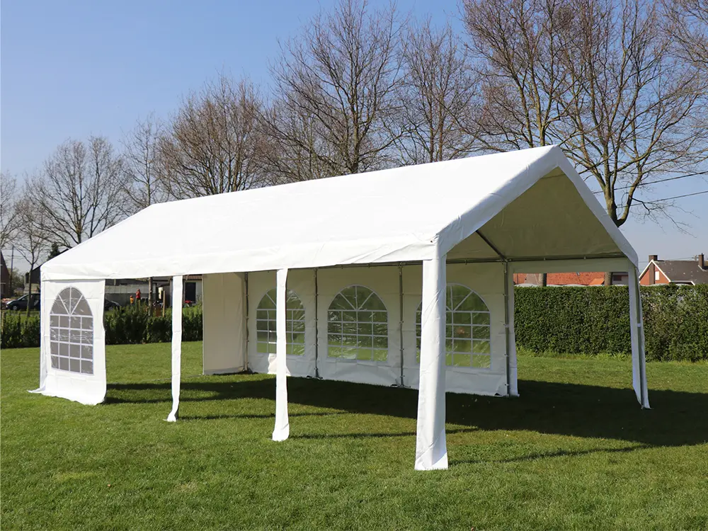Partytent 5 x 8 m pvc pro 50 HQ (Wit)