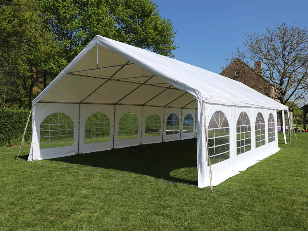 Partytent 6 x 10 m pvc pro 50 HQ (Wit)