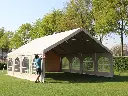 Partytent 6 x 8 m pvc pro 50 HQ