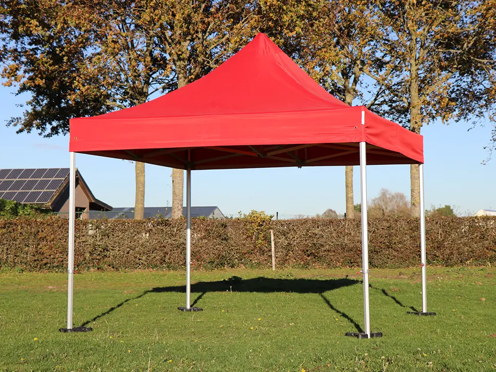 Vouwtent 3 x 3 m Solid 50 (Rood)