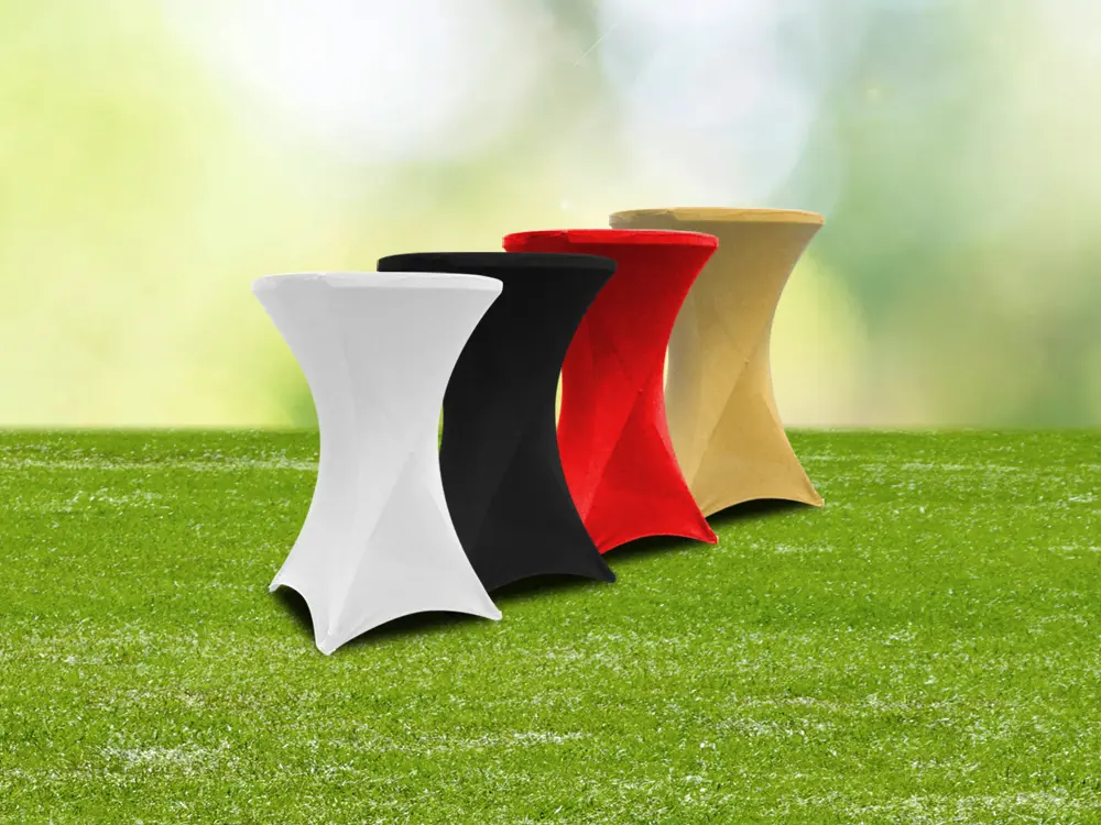 Stretchhoes voor statafel (met extra topcover)