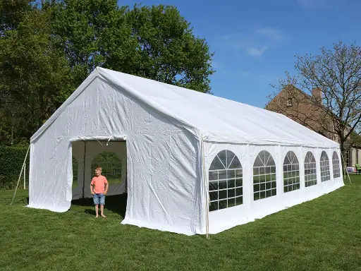 Partytent 6 x 12 m pvc pro